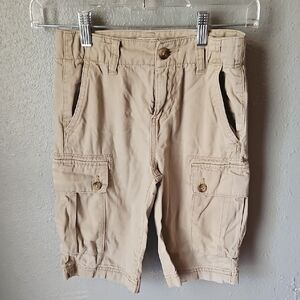 Place Beige Cargo Shorts